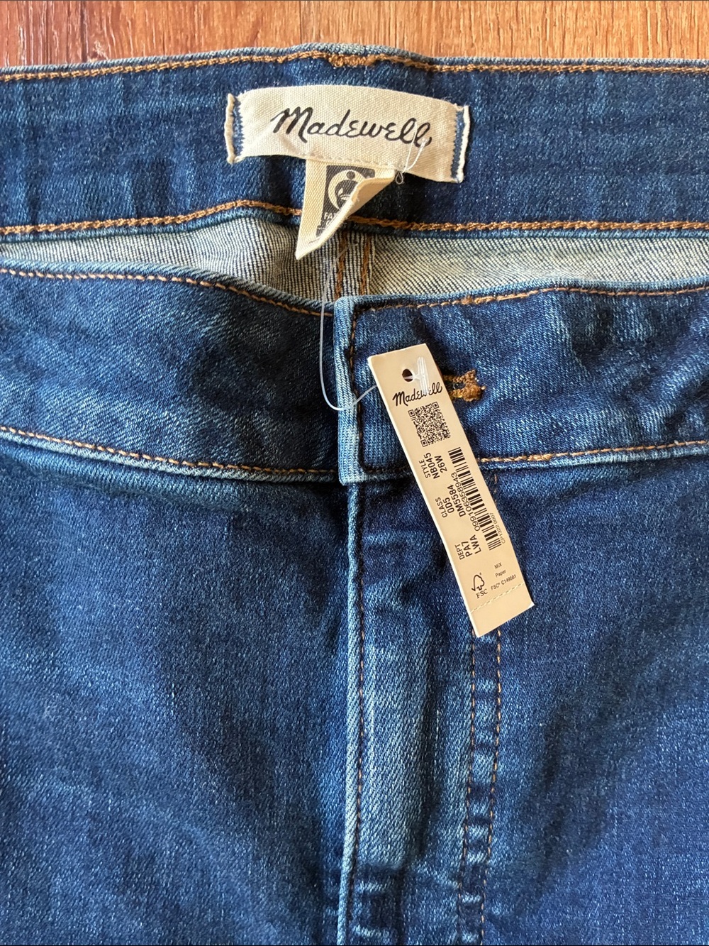 Madewell Jeans Curvy High-Rise Skinny 26W